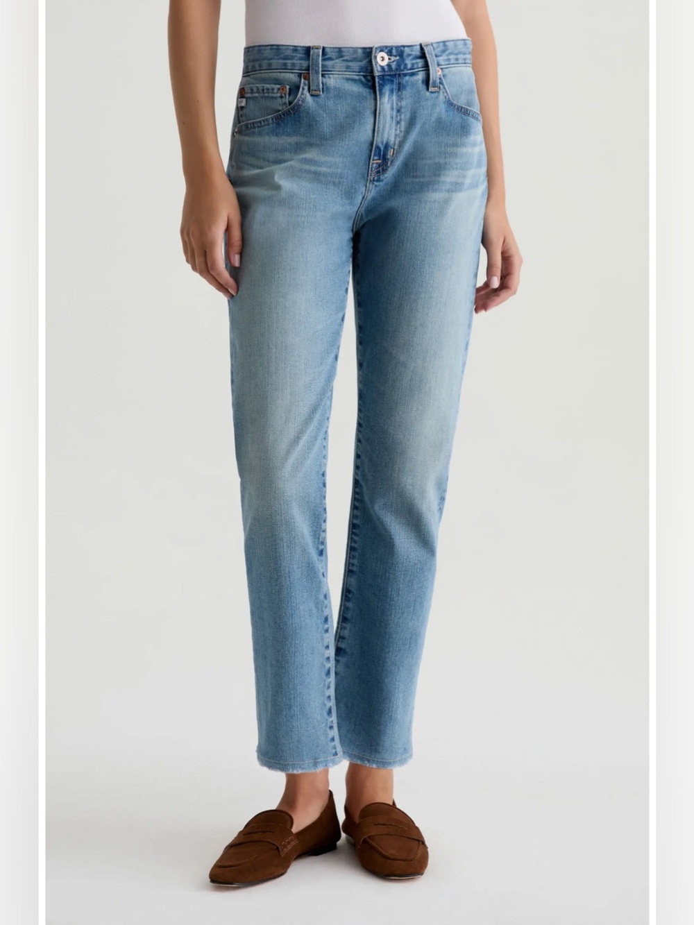 AG Adriano Goldschmied Ex-Boyfriend Slouchy Slim Jeans 20 Years Skyhawk Size 28